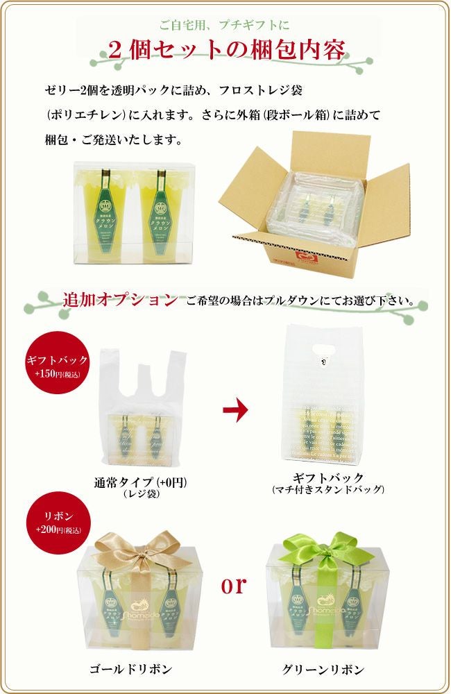 営業日16時までのご注文で即日発送OK☆静岡 クラウンメロン ゼリー