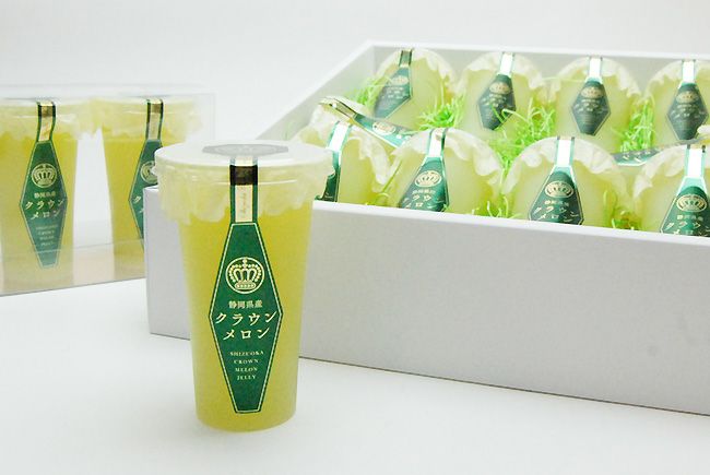 営業日16時までのご注文で即日発送OK ☆ 静岡クラウンメロンゼリー 10