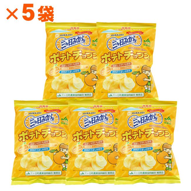 三ケ日みかん ポテトチップス 10袋セット 三ヶ日みかん 静岡 浜松 みっ